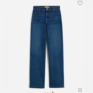 The Emmett Wide-Leg Jean in Allentown Wash:Patch Pocket Edition-size 25-Madewell